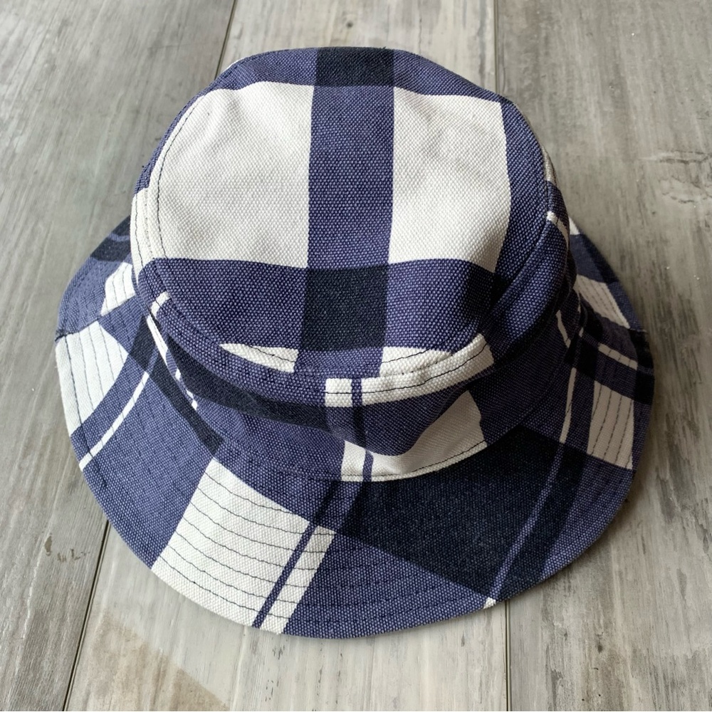 NWOT Seed Heritage Check Plaid Bucket Hat